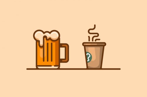 Your Brain On Coffee Vs Your Brain On Beer – Which One Makes You More Creative?