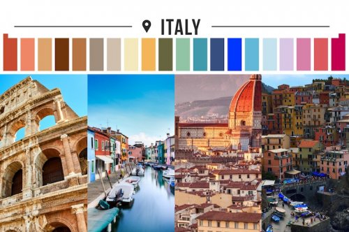 Lovely Color Palettes Of Countries From Around The World