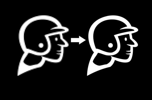 Convert Low-Res Graphic to High-Res in Photoshop