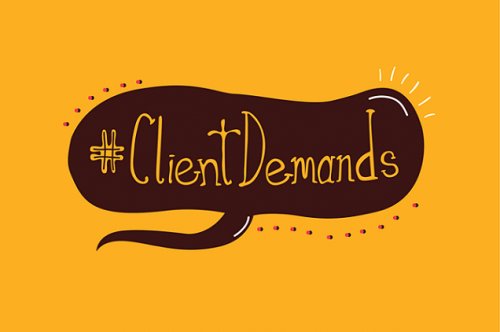 Poster Series of What Design Client Demands