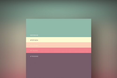 8 Excellent Flat Color Palettes For Your Next Design Project
