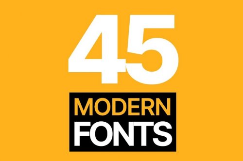 45 Modern Fonts You NEED! (Free Commercial Use)