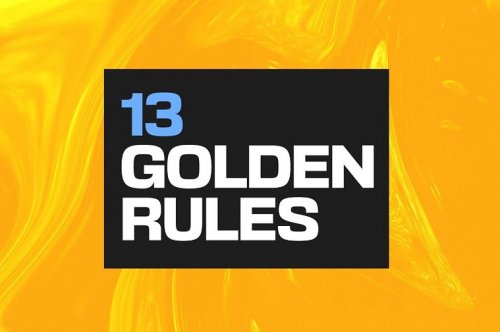 13 Golden Rules Of Logo Design! (MUST KNOW LIST)