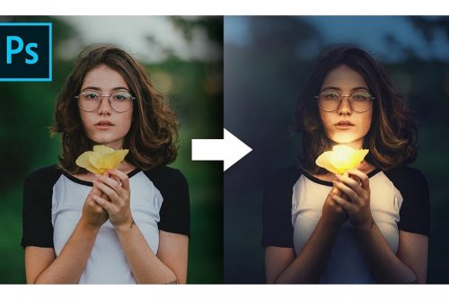 Shape the Light with Creative Color Grading in Photoshop!