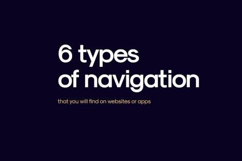 6 Types Of Navigation