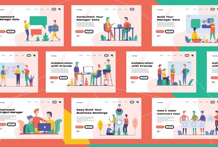 Illustration Startup Teamwork Pack