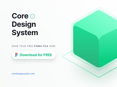 Free Core Design System For Figma