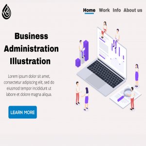 Business Administration Illustration