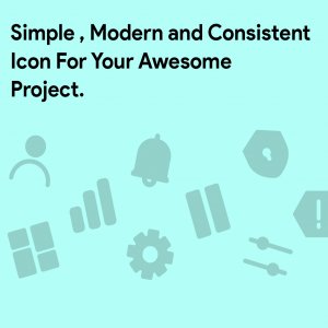 50 User Interface Glyph Icon