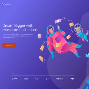 Vibrant Illustrations