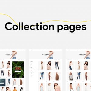 Fashion and accessories online store - PSD template