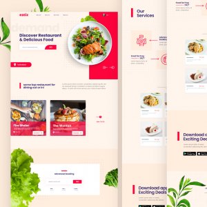 Restaurant Landing page