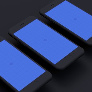 iPhone 8 Clay Mockups v1