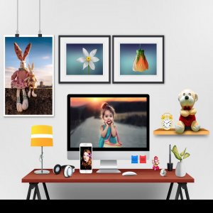 Desktop Scene Mockup