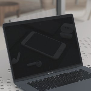 Mockups4K MacBook