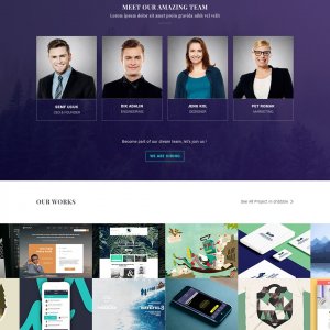 Tajam Agency Template