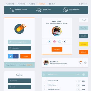 Designer-naut UI Kit
