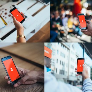 6 Photorealistic iPhone 6 Mockups