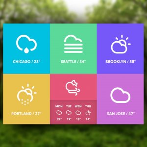 Weather Tiles
