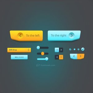 Sweet Dark UI
