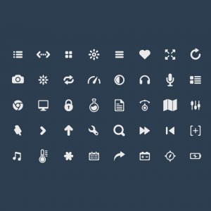 Glyphs Icons 1