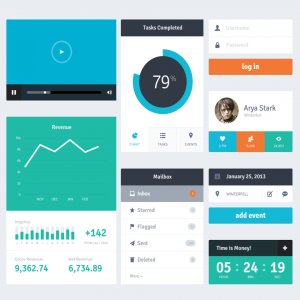 Flat UI Kit