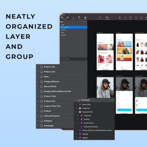 Marier Shopping App UI Kit
