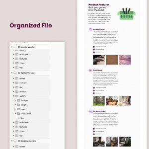 Aleya Furniture Landing Page
