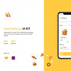 Khuda Lagce - Food delivery App UI KIT