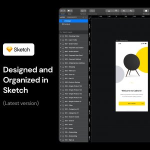 CaStore Mobile UI Kit