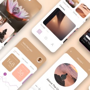 Lotus Meditation UI Kit
