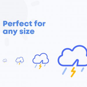 Climateli weather icon set