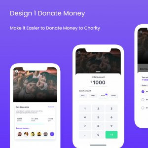 Donate App UI KIT