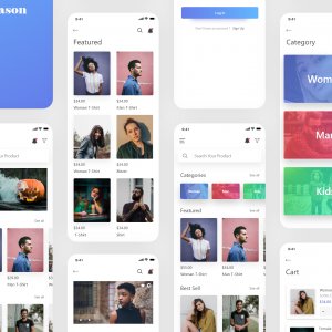 Fason E-commerce UI Kit