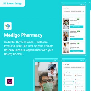 Pharmacy & Doctor Consultation App UI KIT