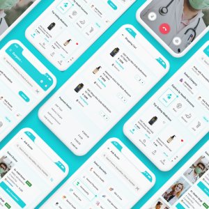 Pharmacy & Doctor Consultation App UI KIT