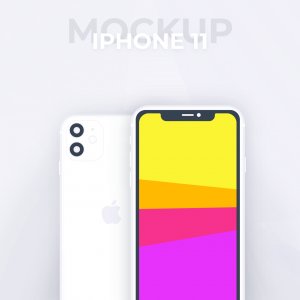 Iphone 11 Mockup Clean Style