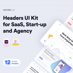 Saturn v1.0 - UI Kit Headers