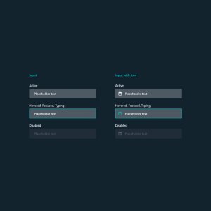 Dark UI Kit