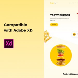 Burger Landing Page