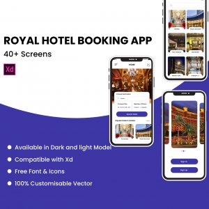 Royal Hotel Booking Ui kits