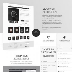 Adobe XD UI Kit - Free