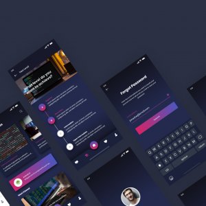 Plexus - Free Adobe XD UI kit