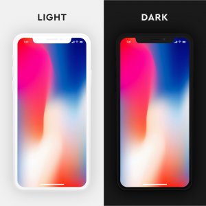 iPhone X Mockups XD