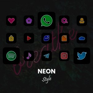 Era Flat & Neon App Icon Set 0 1 PREVIEW