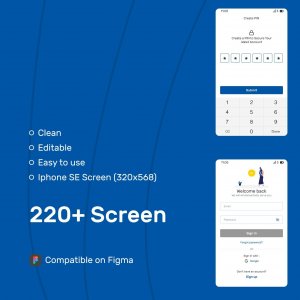 Wallet Mobile Ui Kit (Freebie)