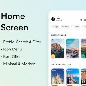 Travel App FREE UI Kit