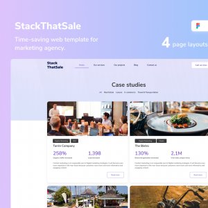 StackThatSale Agency UI Kit
