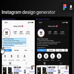 Instagram Design Mockup