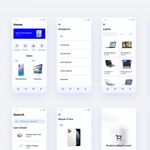 UI Kit Tech marketplace